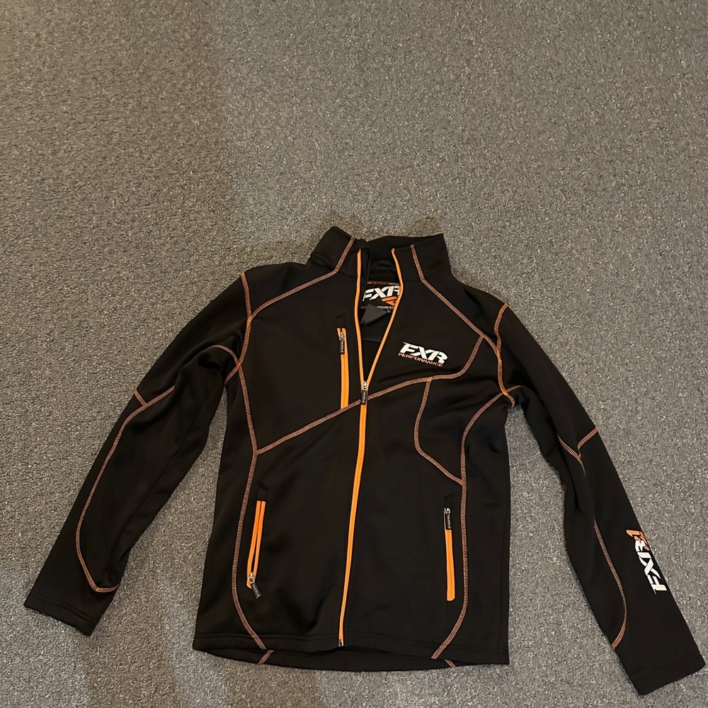 FXR Black and Orange Men's Sweatshirt